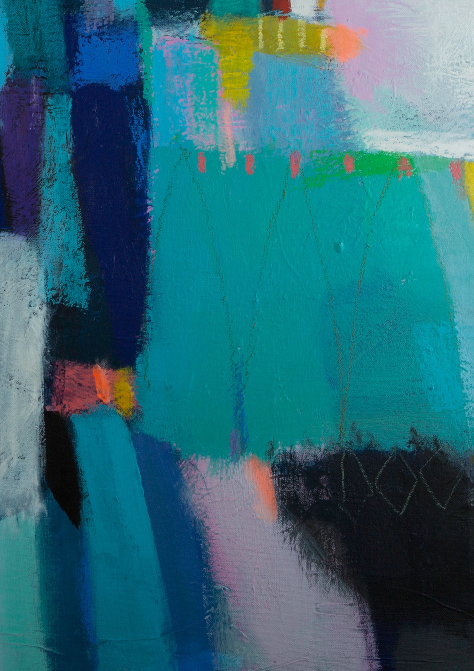 Abstract Wall Art Abstract Painting Large Colorful Art Etsy