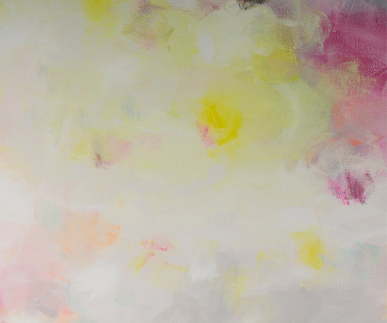 Extra Large Modern Pink Wall Art Landscape Print Large Etsy