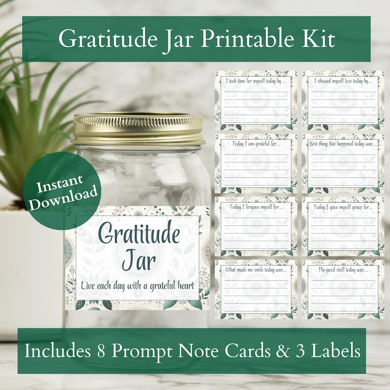 Gratitude Jar - Etsy