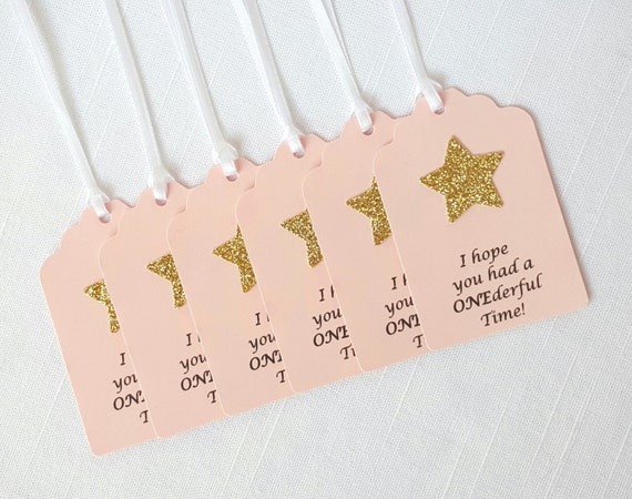 Thank You For Coming To My Party! Favor Tags Printable Pink Teal Gold  Glitter Birthday Party Thank You Tags