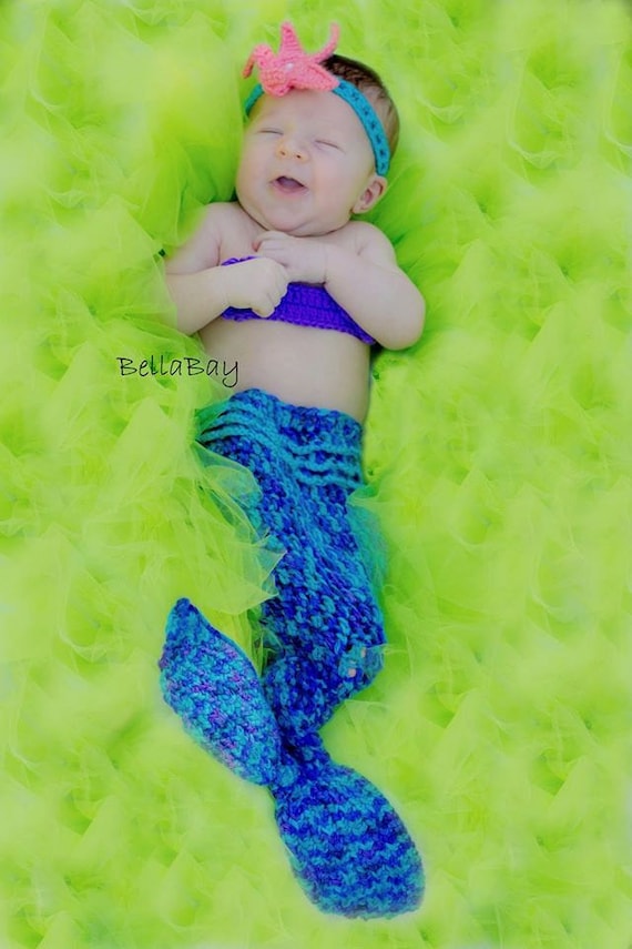 Buy Baby Mermaid Halloween Costume/ Photo Prop Super Cute Online in India 
