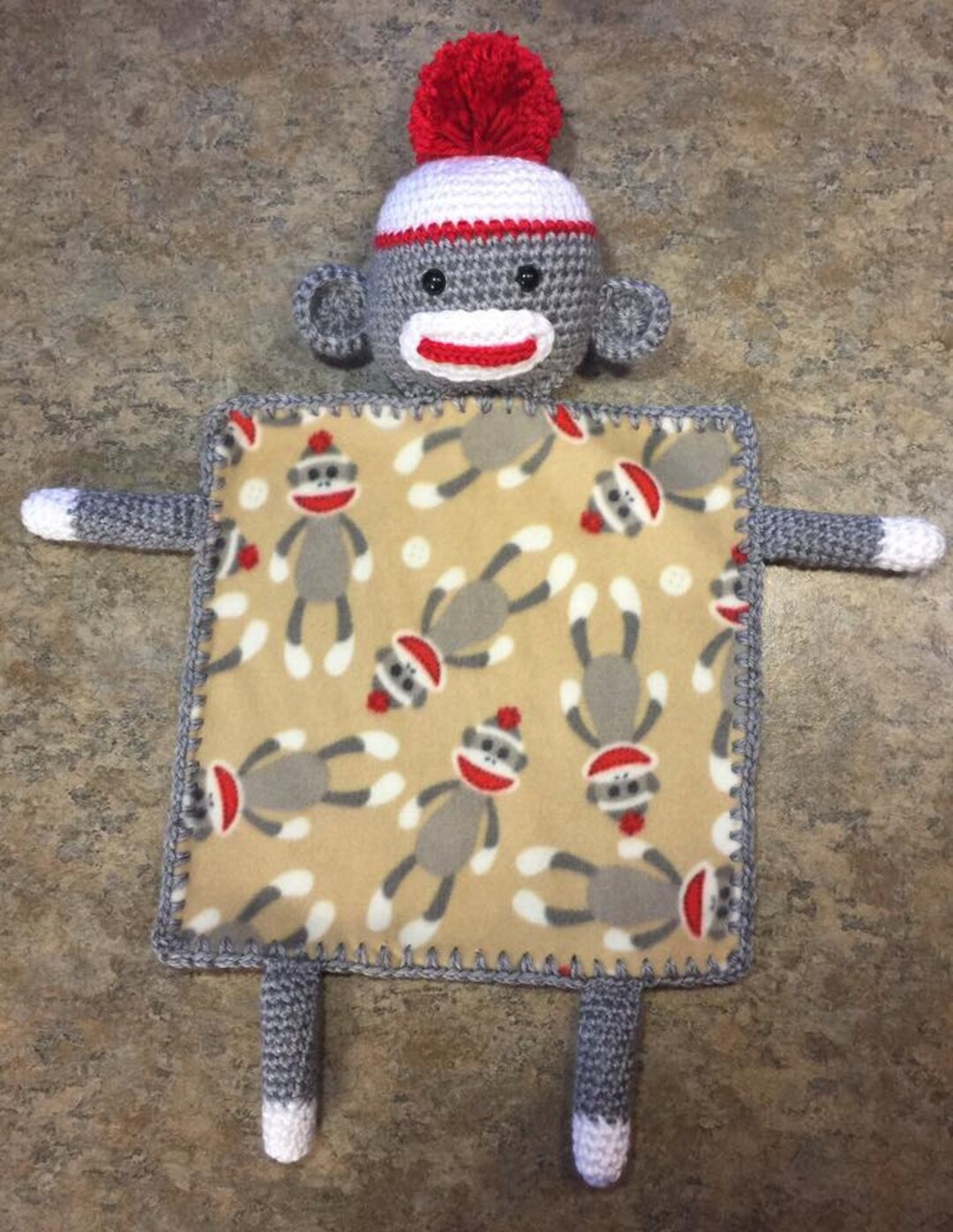 Sock Money Fleece Lovey/blanket Etsy