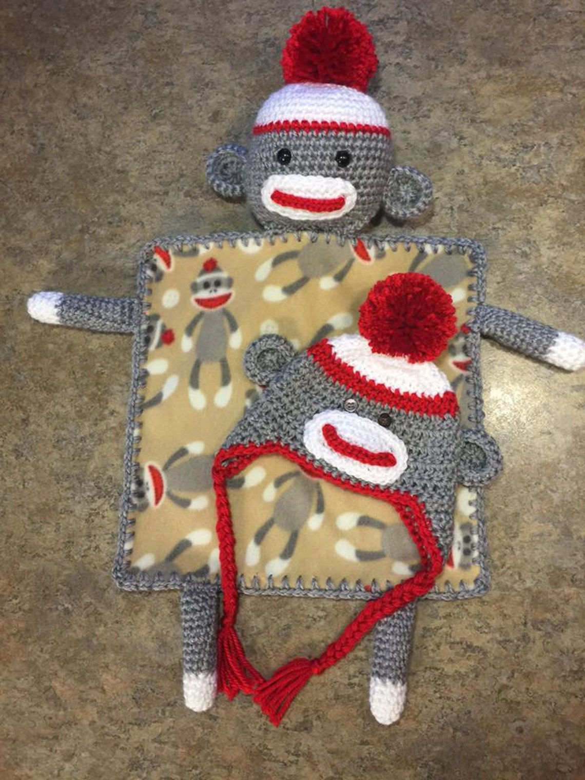 Sock Money Fleece Lovey/blanket Etsy