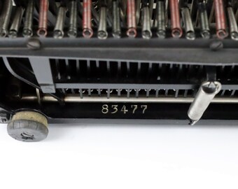 Erika Model 4 Vintage Typewriter by Seidel & Naumann Dresden