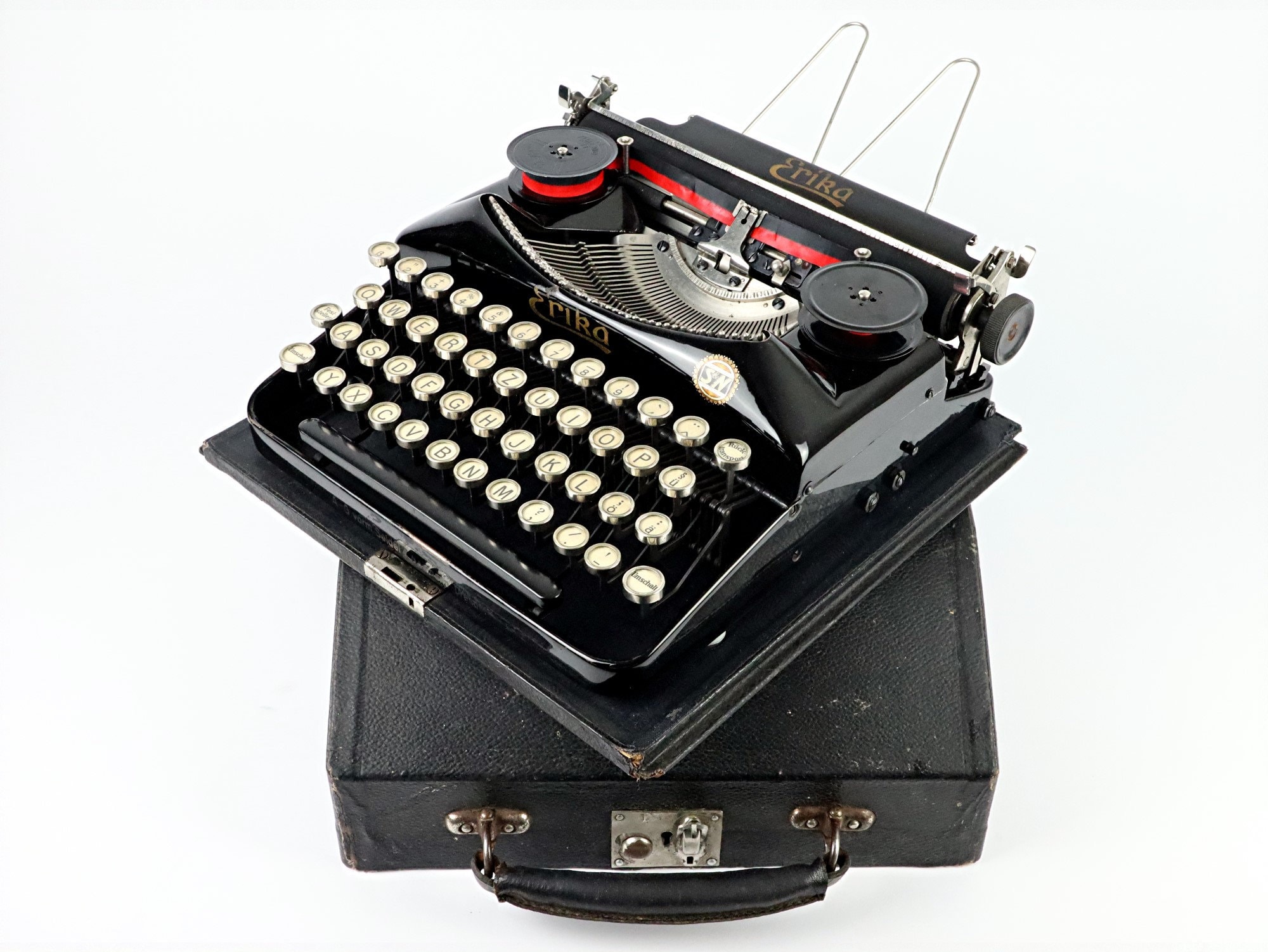 シーベル&ナウマン Erika no.5 タイプライター　1940年代東ドイツ シーベル&ナウマン Erika no.5 タイプライター 1940年代東ドイツ