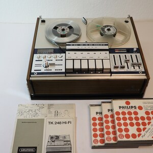 Vintage Stereo Tape Recorder grundig Tk248 From - Etsy Australia