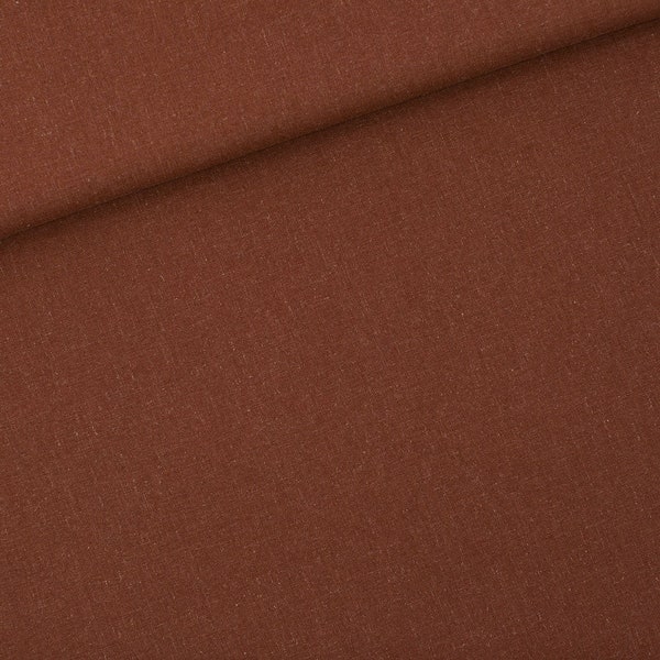 Topaz Brown Linen Viscose Blend Au22 Linen Fabric see you at six