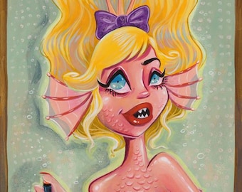Original Painting of "Everything is Brine for 1000" by Candy