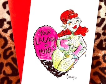 Lagoon Card by Candy
