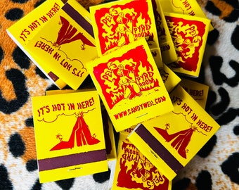 Pele’s Pyro Room Matchbook