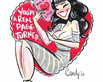 Page Turner Card by Candy