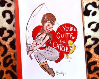 Quite a catch! Card by Candy