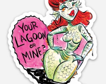 Lagoon Sticker by Candy