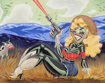 Original Painting of Talulah by Candy