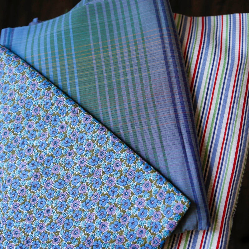 Seersucker Fabric - Etsy