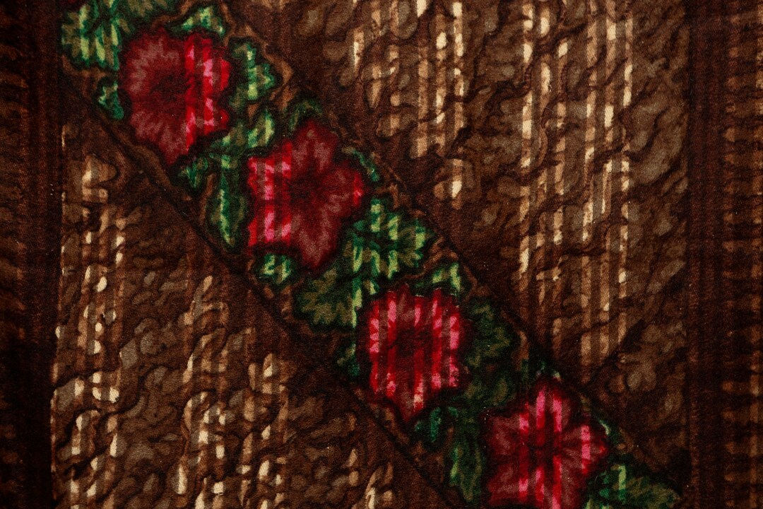 Horse Buggy Antique Vintage Carriage Blanket Robe Wool Horsehair