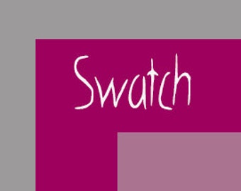 Fabric swatch/sample