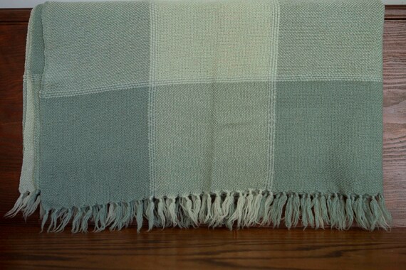 Seafoam green throw blanket sale