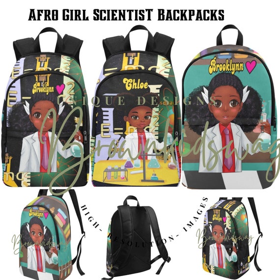 afro bookbag