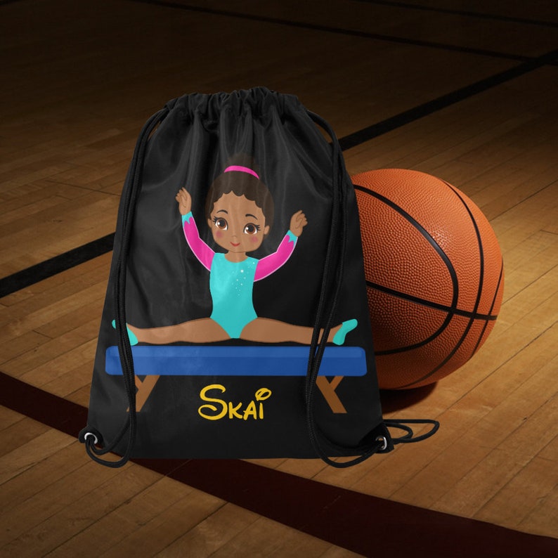 Personalized GYMNASTIC BAG personalised Gymnast Drawstring Etsy