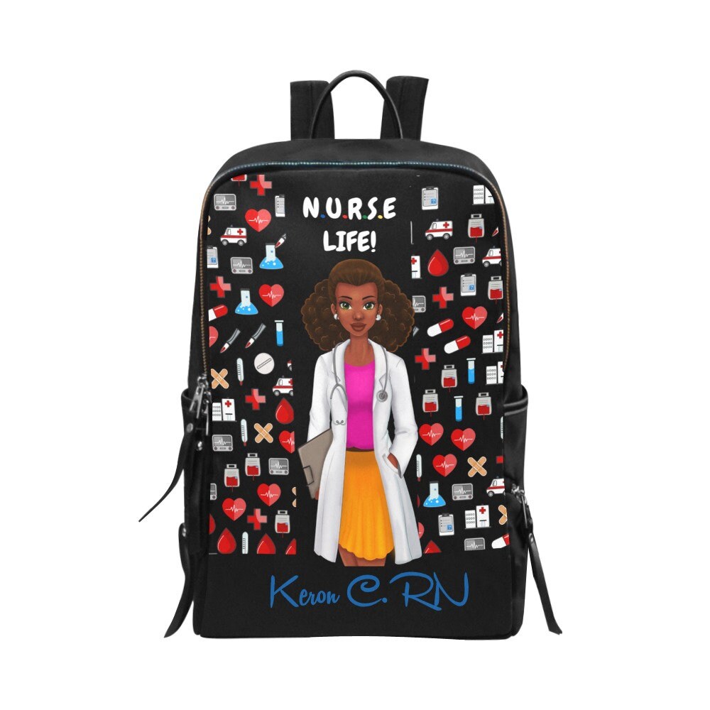 Personalized Washable Nursing Bag CoNurse Backpacks Custom Etsy