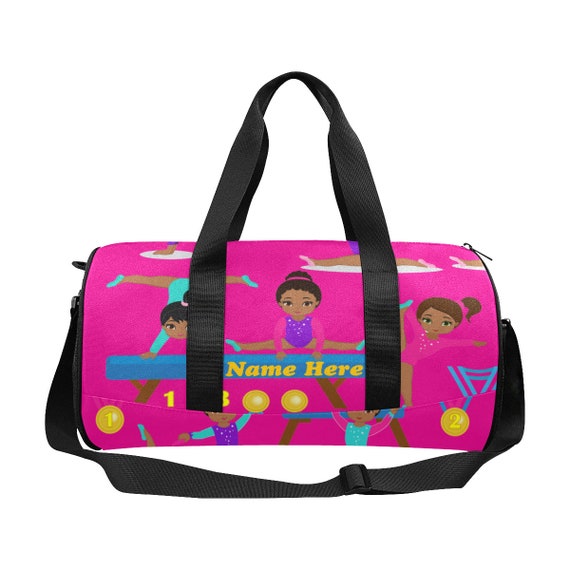 personalized dance bag with rack