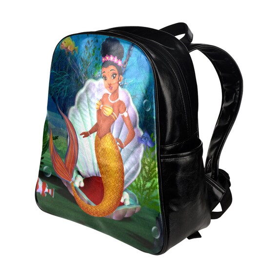 black mermaid backpack