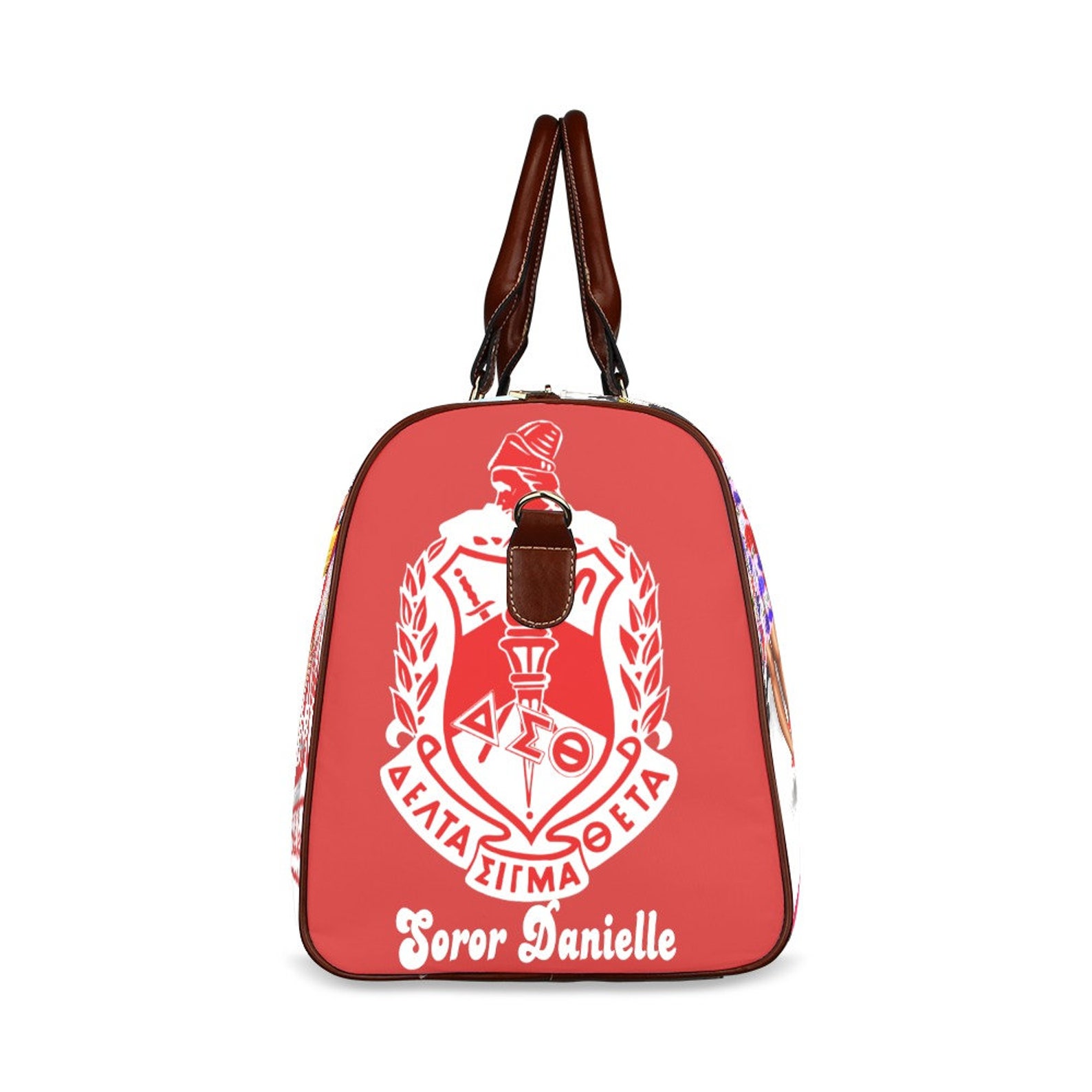 SMALL Travel Bag Delta Sigma Theta Sorority Personalized Etsy
