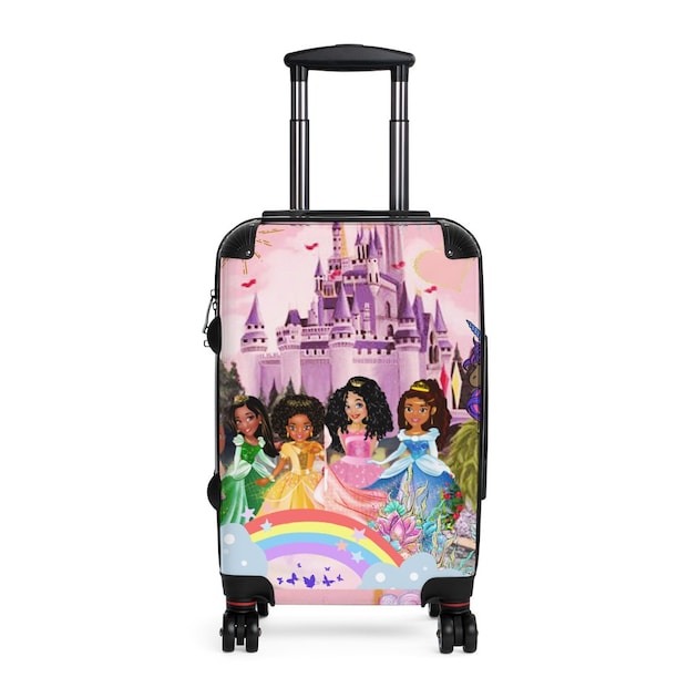 Afro Kids Black Princess Luggage Cover