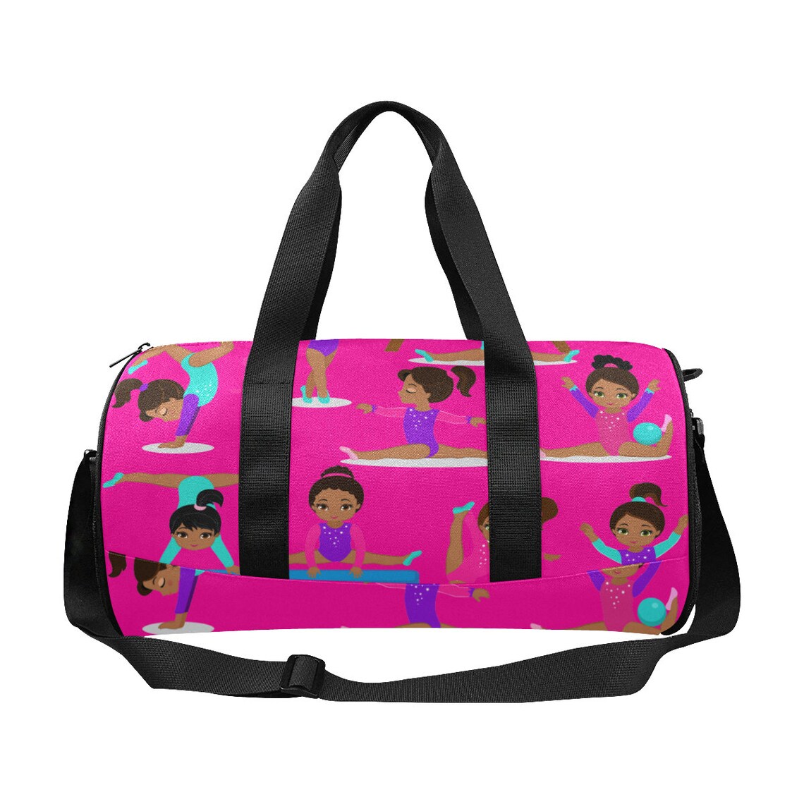 Personalized Pink Toddler Dance Bag Afro Girl Custom Dance Etsy