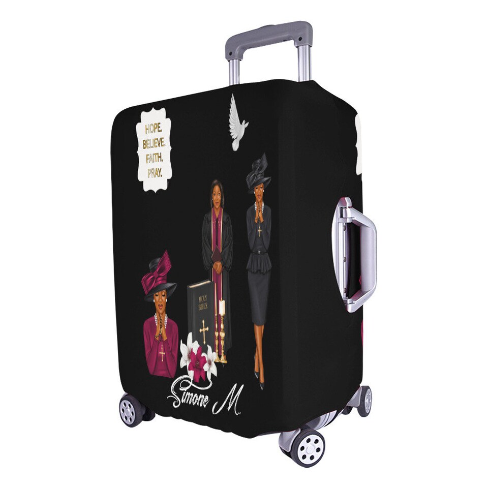 Discover African American Art Black Woman Suitcase Cover Carry On Luggage Cover