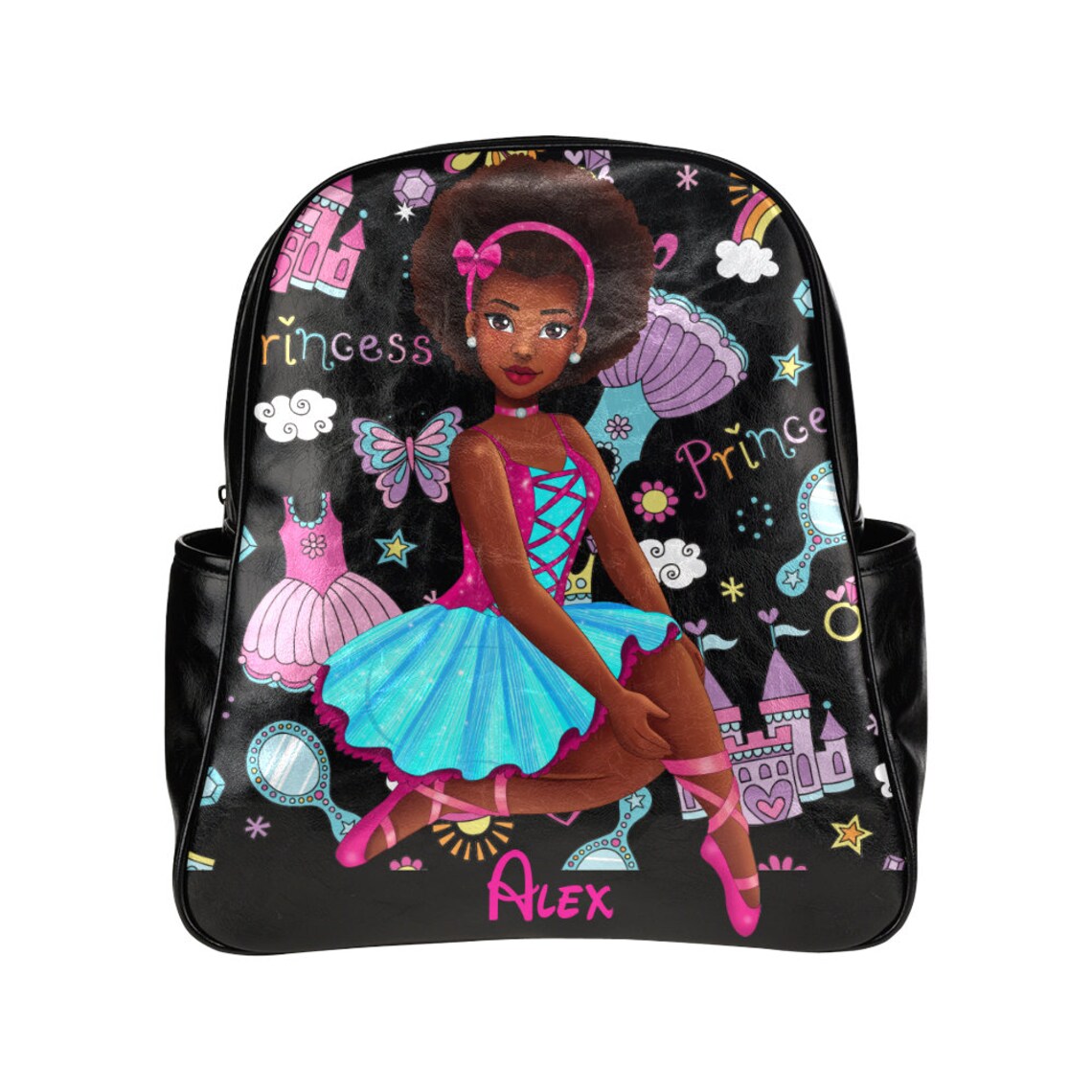 Toddler Girl Backpack For African American Kids Custom Etsy