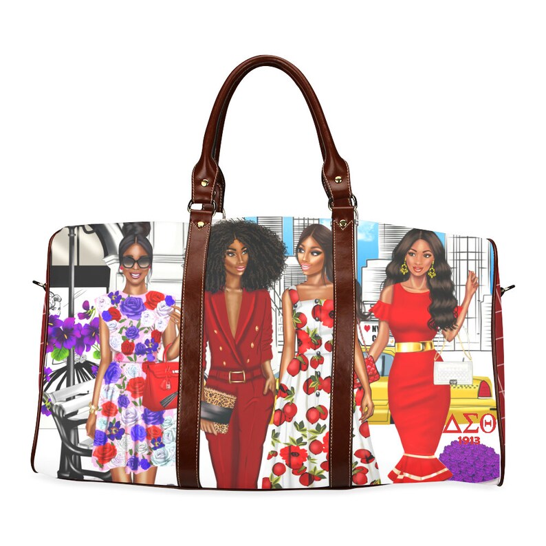 delta sigma theta duffle bag