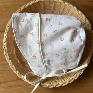 Baby bonnet - Sun bonnet - Sun hat - Baby - 0-6, 6-12, 12-24 months
