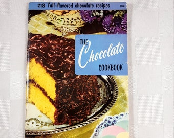 Culinary Arts Institute 1955 The Chocolate Cookbook Vintage 1950s Cookbook