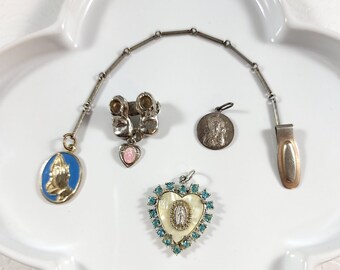 Vintage Religious Lot / 4 Religious Items / Religious Supply Lot / Religious Destash Lot / #9035