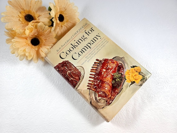Cooking For Company 1968 Farm Journal Cookbook 1960s Cookbook First Edition