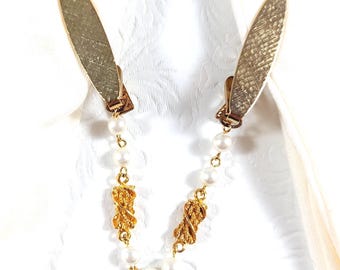 Sweater Chain Collar Clip Vintage Design Clips Vintage Jewelry Sweater Guard Sweater Clip #8159