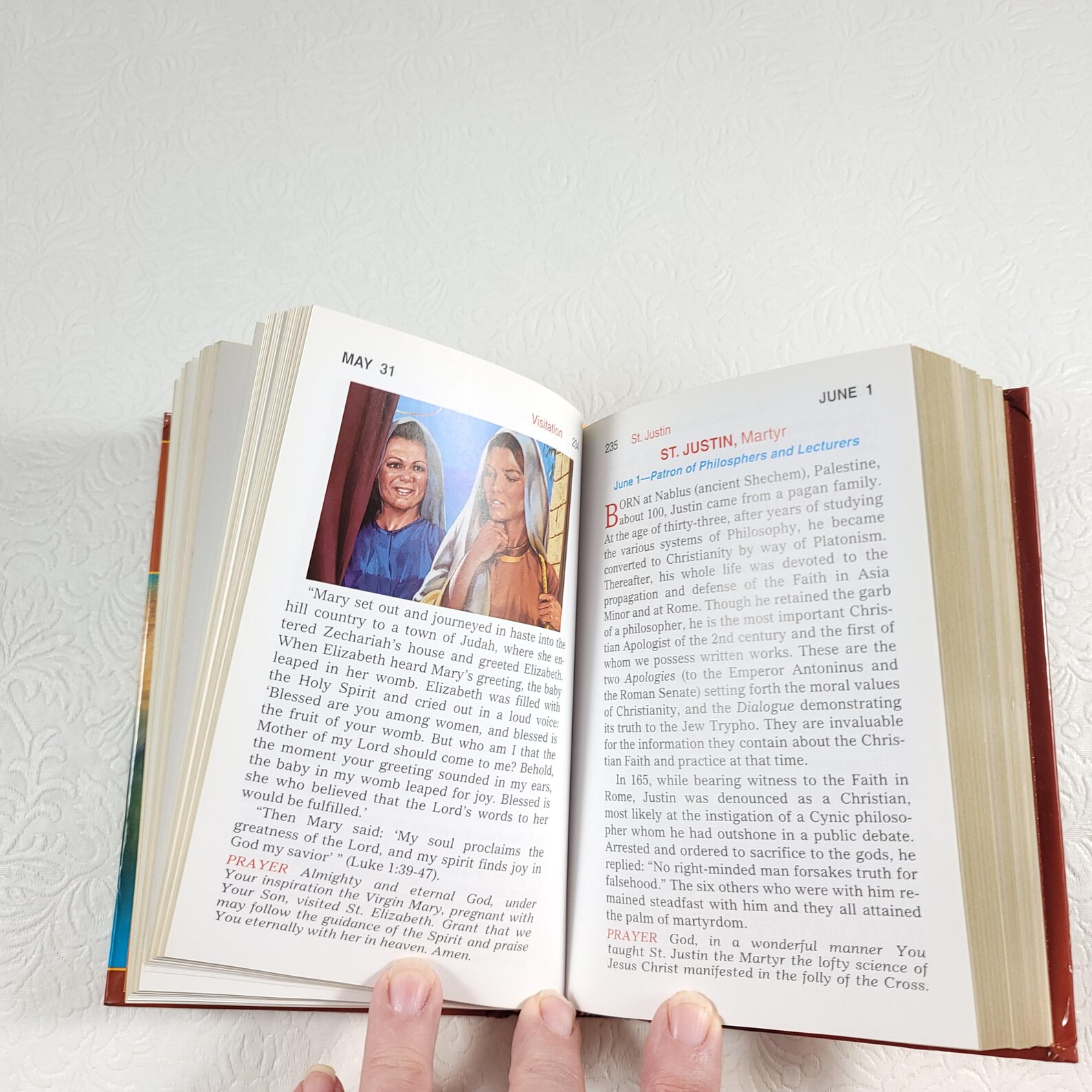 Lives of the Saints Illustrated Book 2005 for Every Day of the Year ...