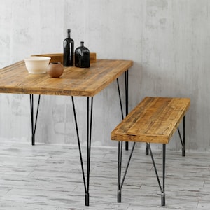 Dining Table Hairpin legs