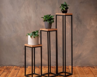 Minimalist plant stand.