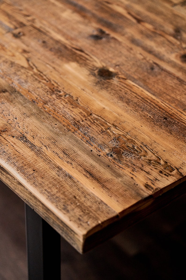 old wood tabletop with unique pattern