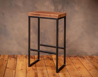Minimalist bar stool.