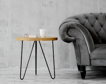 Oak coffee table.