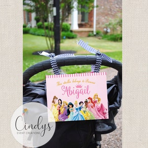 Princess Stroller Sign - Digital or Printed