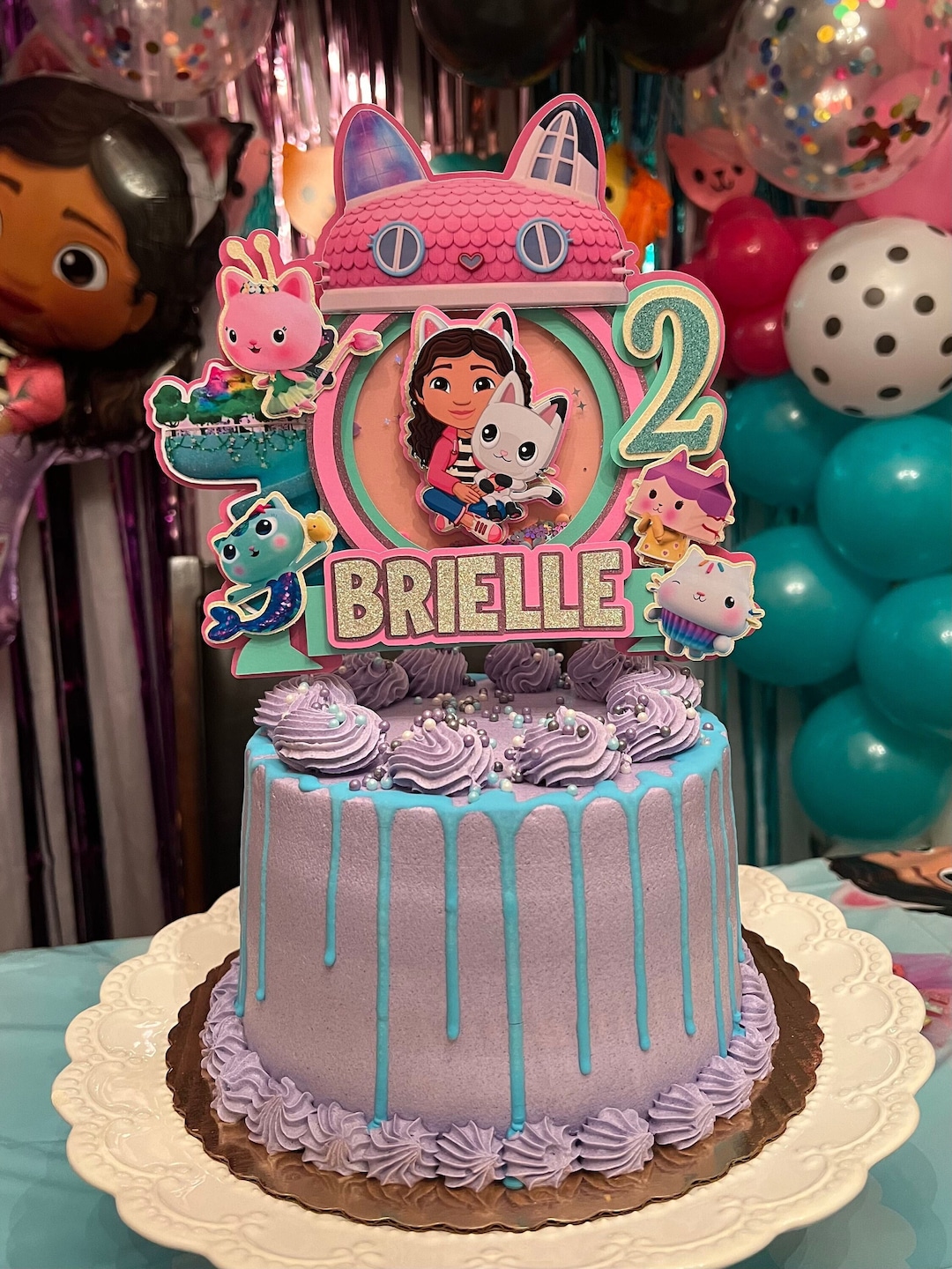 gabby's dollhouse cakes