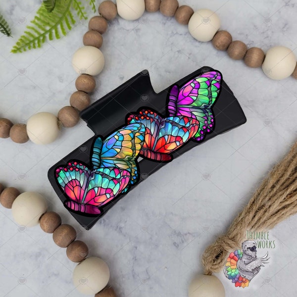 Butterfly Hair Sublimation Design, Large Hair Claw Png, Butterfly Png,  Hair Claw Design, Hair Clip Sublimation Design, Digital Download