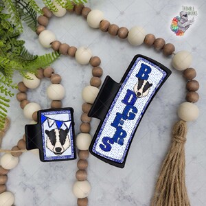 Mascot Sublimation Design Bundle, Hair Claw Bundle, Mascot Hair Accessory, Hair Claw Design, Hair Clip Sublimation Design, School Hair Clip