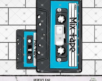 Cassette Tape Outlet Cover Sublimation Design, Retro Light Switch Cover Design, 80s Decor Design, Mix Tape Wall Decor, Retro Music Design