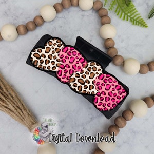 Valentines Hair Sublimation Design, Large Hair Claw Png, Heart Hair Clip, Hair Claw Design, Hair Clip Sublimation Design, Digital Download